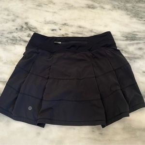 Lululemon Pace Rival Skirt- Black, Size 4